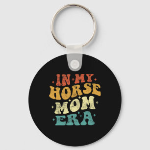 In My Horse Mum Era Funny Horse Mum Vintage Mother Key Ring