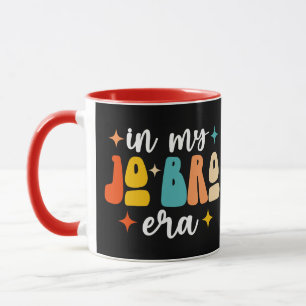 In My Job Bro Era Funny Retro Groovy Jo Bro Mug
