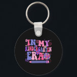 In My Kindergarten Era Back To School Teacher Wome Key Ring<br><div class="desc">In My Kindergarten Era Back To School Teacher Women Girl</div>