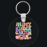In My Kindergarten Era Cute Teacher Student Back T Key Ring<br><div class="desc">In My Kindergarten Era Cute Teacher Student Back To School</div>