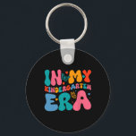In My Kindergarten Era Kids Girls Back To School T Key Ring<br><div class="desc">In My Kindergarten Era Kids Girls Back To School Teacher</div>