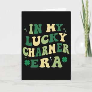 In My Lucky Charmer Era St. Patrick's Day Boys Kid Card