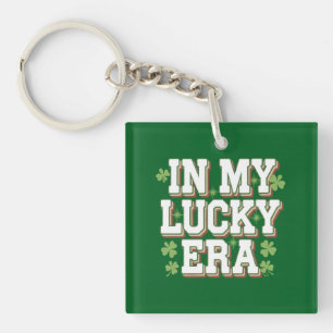 In My Lucky Era Saint Patrick's Day Family Gift Key Ring
