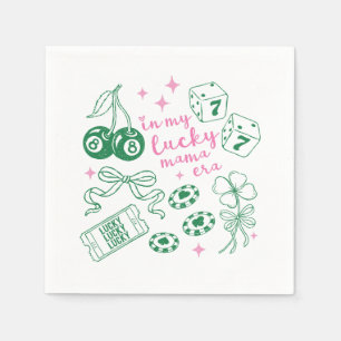 In My Lucky Mama Era St Patricks Day Napkin