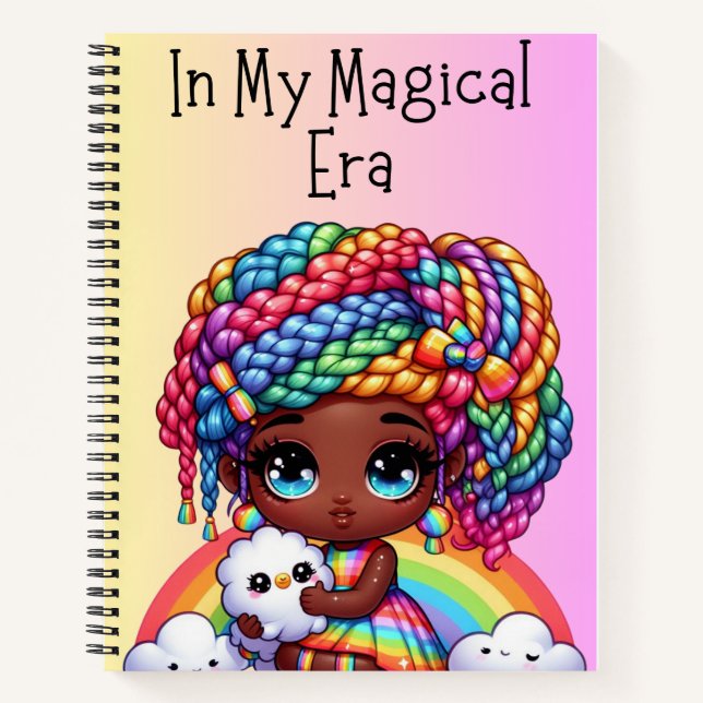 In My Magical Era – Cute Pink Notebook (Front)