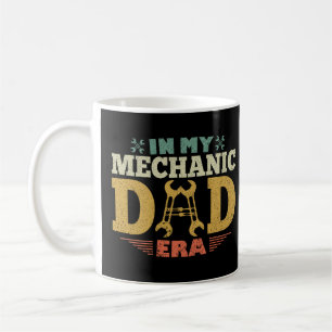 In My Mechanic Dad Era Retro Vintage Father's Day Coffee Mug