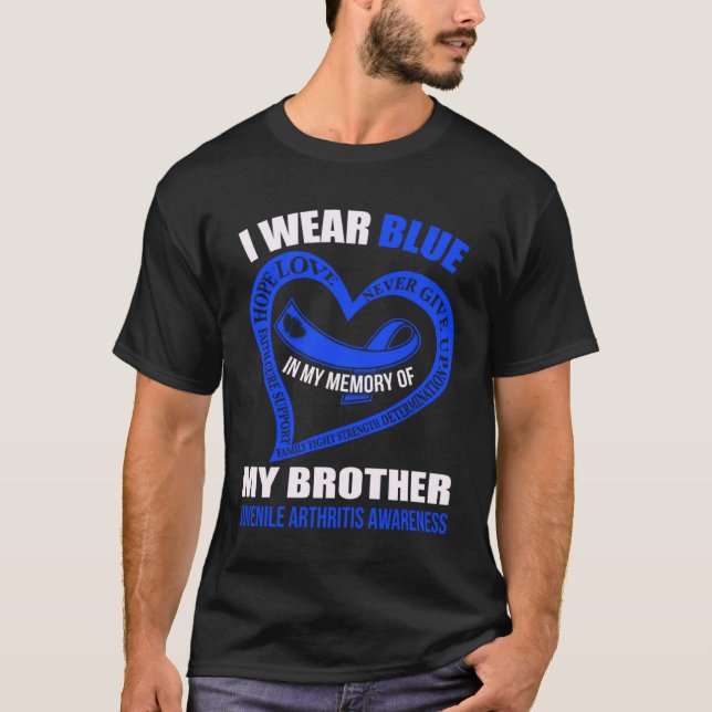In my memory of my brother JUVENILE ARTHRITIS AWAR T-Shirt (Front)