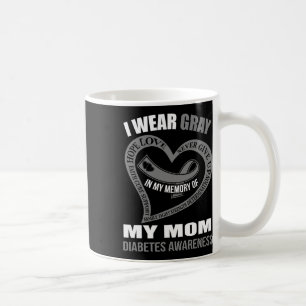 In My Memory Of My Mum Diabetes Awareness  Coffee Mug