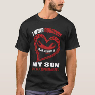 In my memory of my son STURGE WEBER SYNDROME AWARE T-Shirt
