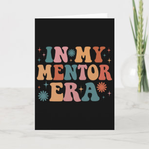 In My Mentor Era Funny Women Christmas Presents  Card
