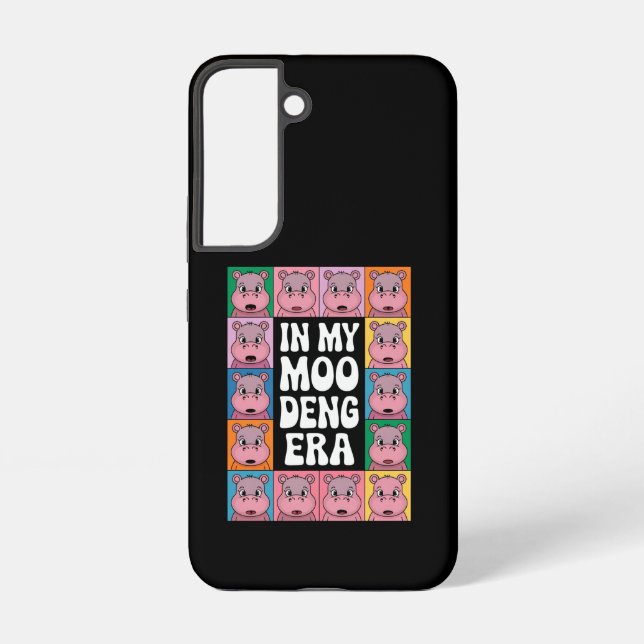 In My Moo Deng Era Moo Deng Hippo Lover Samsung Galaxy S22 Case (Back)