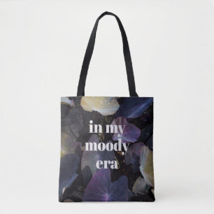 In My Moody Era Dark Botanicals, customizable  Tote Bag