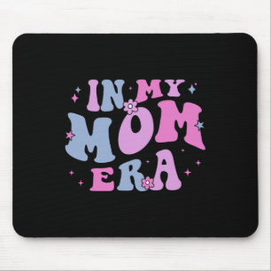 In My Mum Era Lover Groovy Retro Mum Mother's Day Mouse Pad