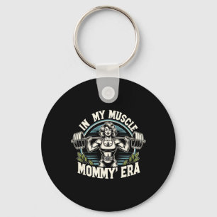 In My Muscle Mummy Era Retro Weightlifting Muscle Key Ring