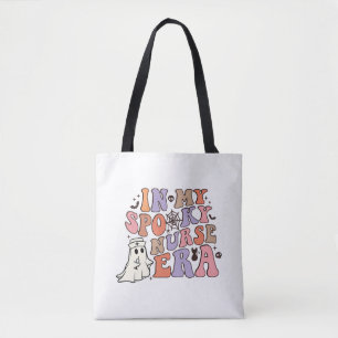 in my nurse era - funny halloween nurse tote bag