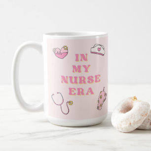In My Nurse Era Pink Coffee Mug