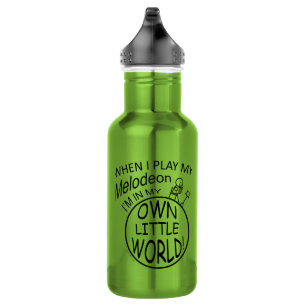 In My Own Little World Melodeon 532 Ml Water Bottle