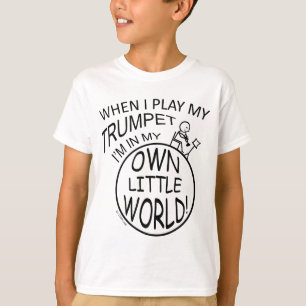 In My Own Little World Trumpet T-Shirt