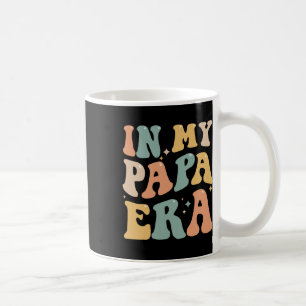 In My Papa Era Lover Groovy Retro Daddy Funny Fath Coffee Mug