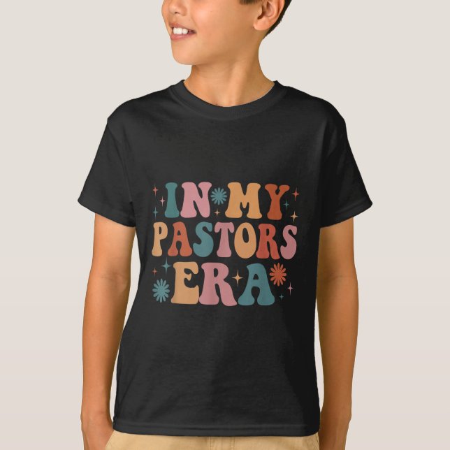 In My Pastors Era Funny Women Christmas  T-Shirt (Front)