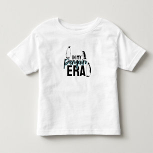 In My Penguin Era Cute Teal Bird Penguin Lover Toddler T-Shirt