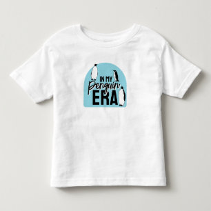 In My Penguin Era Cute Teal Bird Penguin Lover Toddler T-Shirt