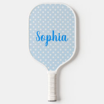 In My Pickleball Era Custom Name Blue Design