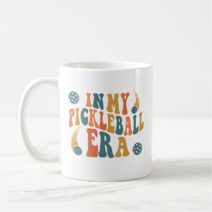 In My Pickleball Era, Funny Paddleball Saying Coffee Mug