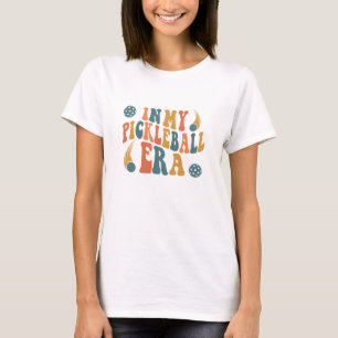 In My Pickleball Era, Funny Paddleball Saying T-Shirt