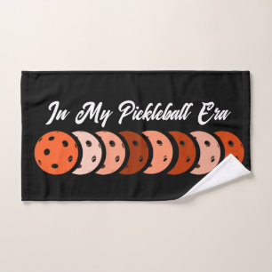 In My Pickleball Era – Orange Vibes Design Hand Towel