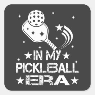 In My Pickleball Era - Vintage Grange Pickleball  Square Sticker
