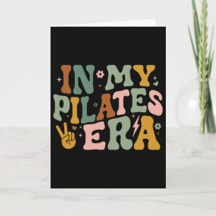 In My Pilates Era Funny Pilates Instructor Pilates Card