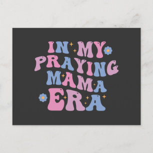 In My Praying Mama Era Holiday Postcard
