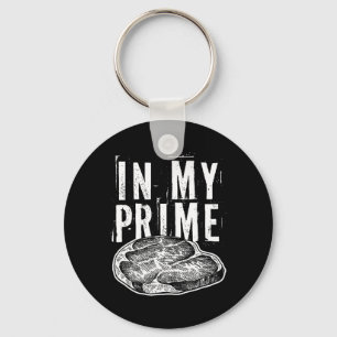 In My Prime Beef Meat Cut For The Steak Foodie Gri Key Ring