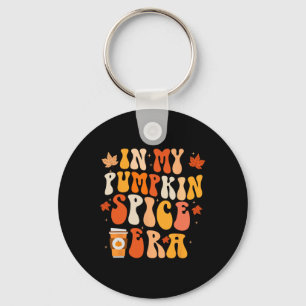 In My Pumpkin Spice Era Funny Retro Fall Vibes Tha Key Ring