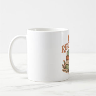 In My Reading Era Bookish Typography Gift Coffee Mug