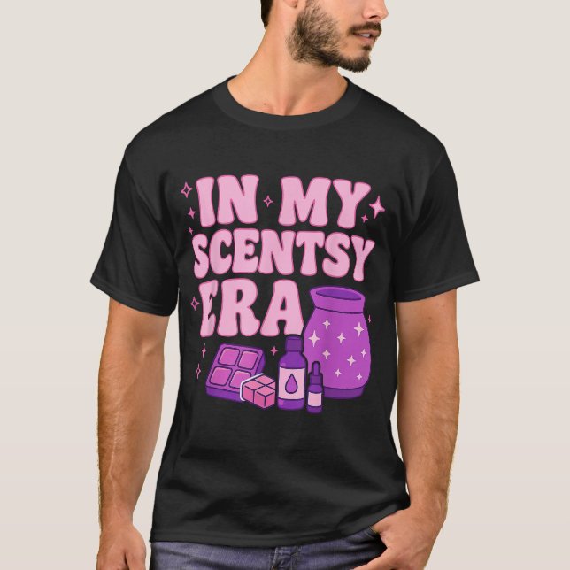 In My Scentsy Era Scentsy Mum Mothers Day Groovy T-Shirt (Front)