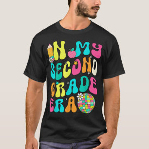 In My Second Grade Era 2Nd Grade Girl Teacher T-Shirt
