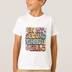 In My Second Grade Era 2nd Grade Teacher Back T-Shirt