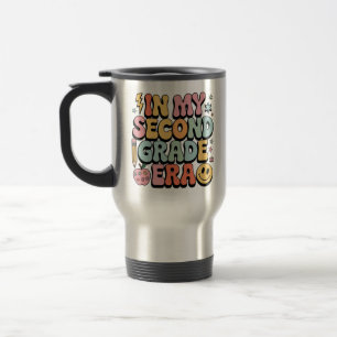 In My Second Grade Era 2nd Grade Teacher Back  Travel Mug