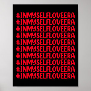 In My Self Love Era Cute Valentine's Day Girls Kid Poster