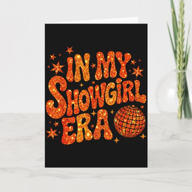 In My Show Girl Era  Card (Front)