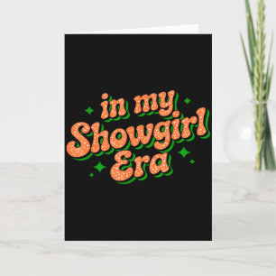 In My Show Girl Era Graphic Outfit Women Girls  Card