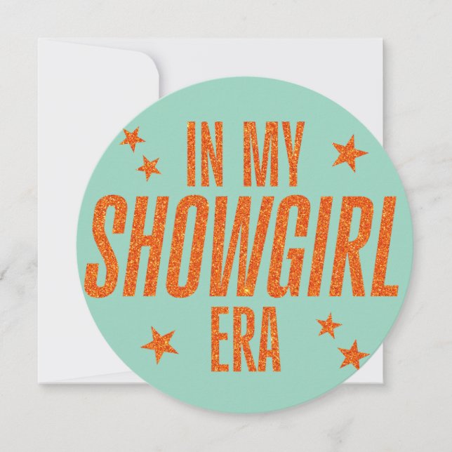 In My Showgirl Era (Front)