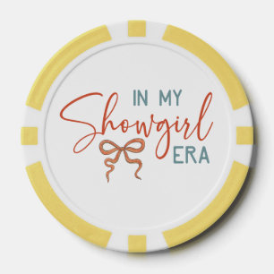 In My Showgirl ERA Coquette Bow Poker Chips
