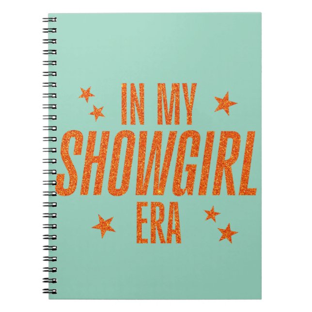 In My Showgirl Era Notebook (Front)