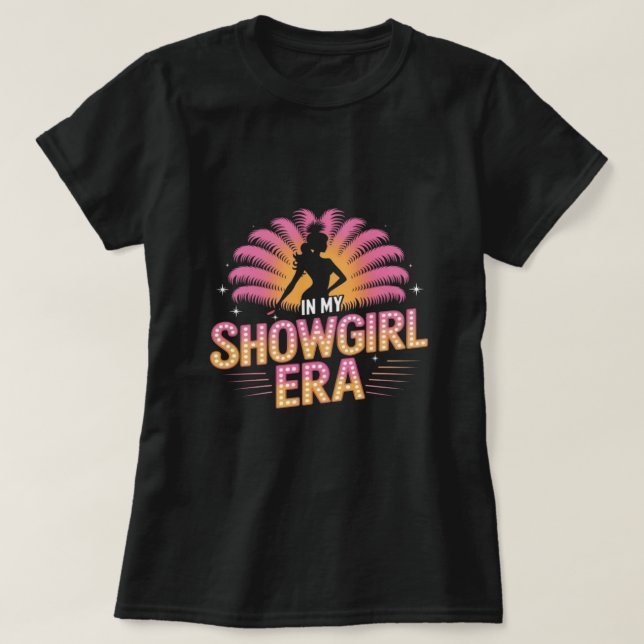 In My Showgirl Era Retro Disco T-Shirt (Design Front)