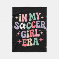 In My Soccer Girl Era Groovy Tee Footll Girls Play