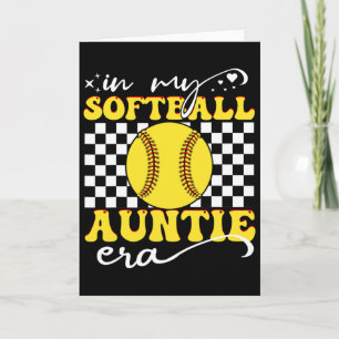 In My Softll Auntie Era Groovy Retro Proud Softll Card