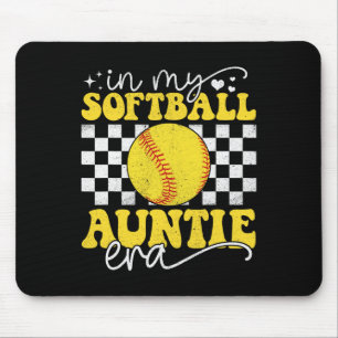 In My Softll Auntie Era Groovy Retro Proud Softll Mouse Pad